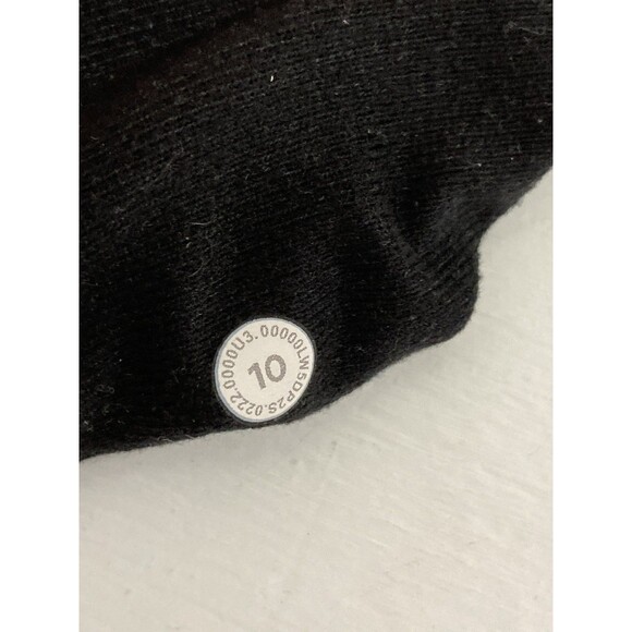 Lululemon Women’s 10 Ready To Rulu Jogger Pants Black High Rise Pockets W5DP2S - Picture 5 of 9